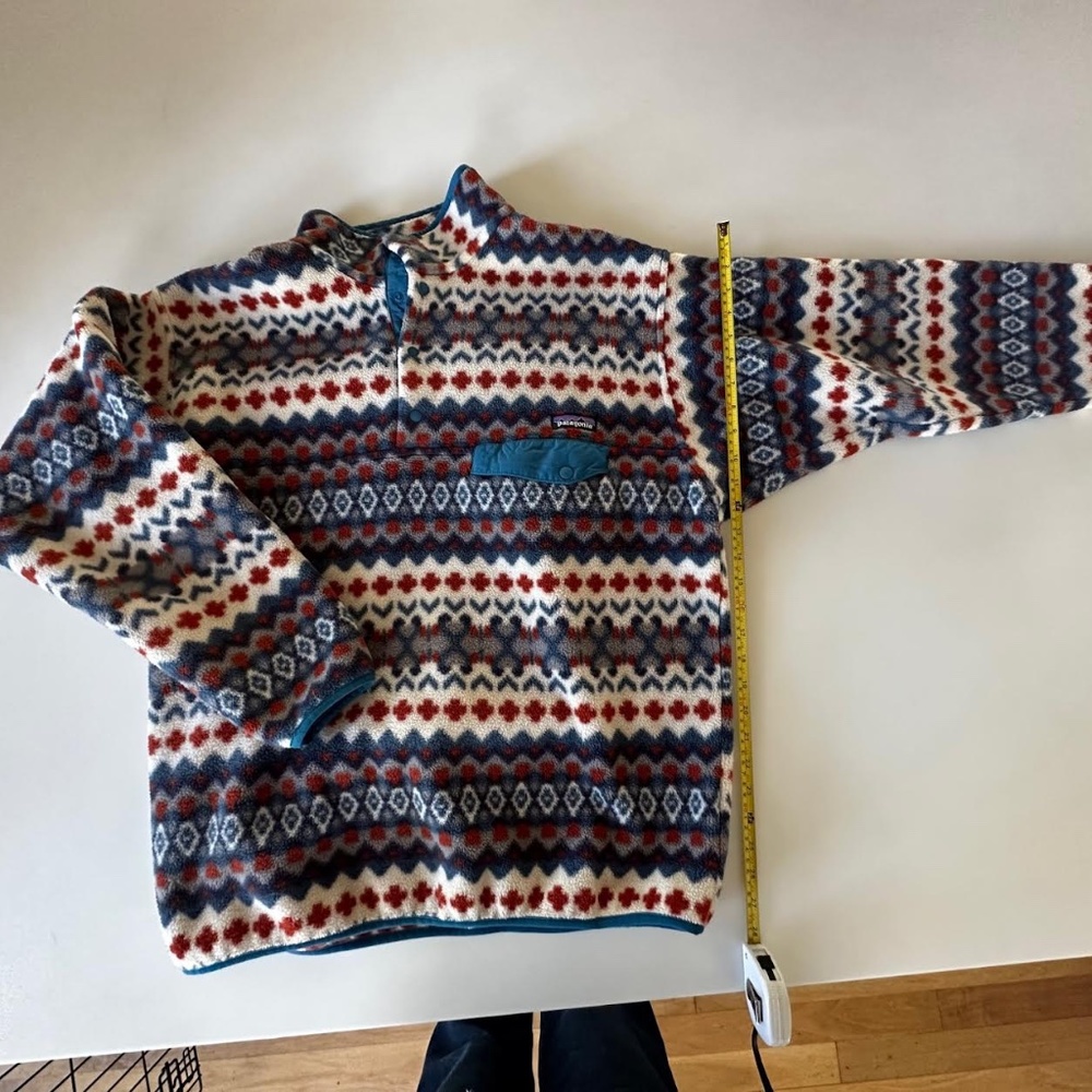 Patagonia Synchilla Fleece Pullover Limited Edition Nordic Print Mens Size Large